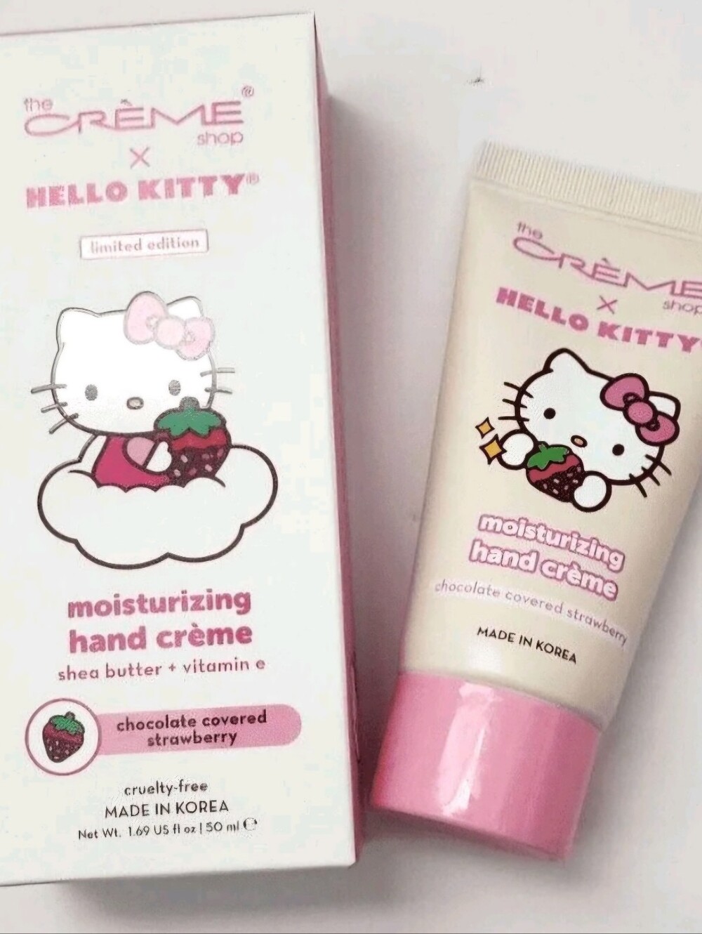 Hello Kitty Chocolate Covered Strawberry Hand Creme